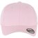 Gorra con 6 paneles gruesa personalizada rosa claro