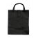 bolsa plegable con cierre de velcro personalizada negro