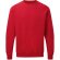 Sudadera de hombre personalizada poliéster 280 g/m2 Rojo
