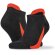 Calcetines deportivos, pack de 3 Negro/rojo