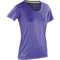 Camiseta Shiny Fitness mujer lila Camiseta Shiny Fitness mujer lila