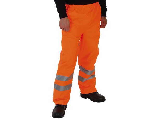 Pantalón reflectante Singura con bandas 3M naranja