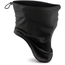 Braga cuello Softshell junior negra deportiva