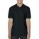 Softstyle® Adult Double Pique Polo personalizado negro