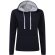 Sudadera con capucha poliéster polar 280 g/m2 Marino francés/marino francés