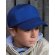 Gorra modelo baseball infantil de algodón Azul royal detalle 1