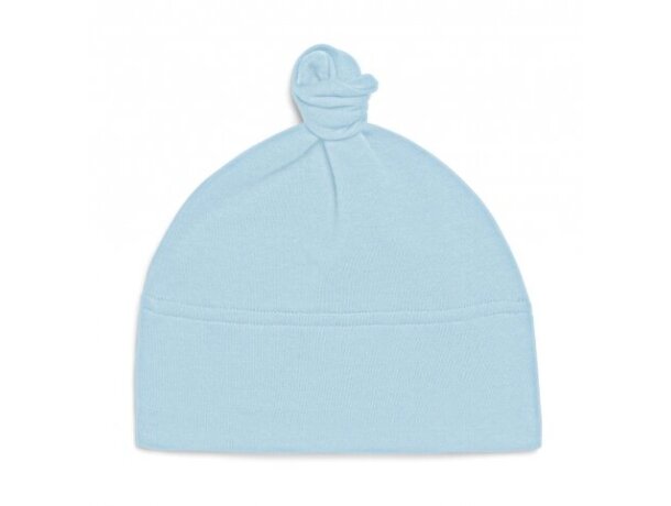 Gorro para publicidad 100% algodón peinado 200 g/m2 para bebé Rojo detalle 2