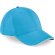 Gorra ecológica de seis paneles - moda sostenible Azul oxford marl/marino