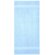 Tiber 70x140 Bath Towel personalizado azul claro