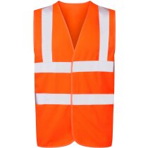 Chaleco Cheran naranja con bandas reflectantes