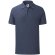 Polo manga corta unisex de algodón ring-spun 170 g/m2 Iconic Oxford marino