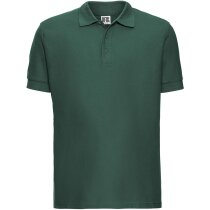 Polo piqué manga corta de hombre 220 gr blanco Polo piqué manga corta de hombre 220 gr blanco