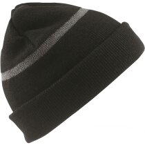 Gorro liso de abrigo para niños barato negro Gorro liso de abrigo para niños barato negro