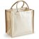 Bolsa unisex algodón y asas de mano