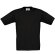 Camiseta de niños ligera 135 gr negro