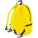 Mochila infantil poliéster con bolsillo delantero Amarillo detalle 4