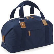 Bolso de viaje con asas de mano ajustables azul marino