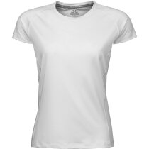 Camiseta deportiva Cooldry Tee mujer de poliéster transpirable