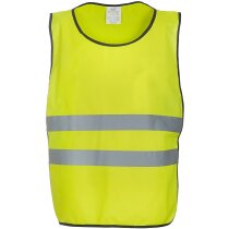 Chaleco unisex de cuerpo entero grabado naranja fluor Chaleco unisex de cuerpo entero grabado naranja fluor