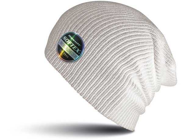 Gorro poliacrílico Softex punto doble ultrasuave textura cómoda Fucsia detalle 7