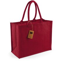 Bolsa de yute con asas de algodón personalizada Bolsa de yute con asas de algodón personalizada