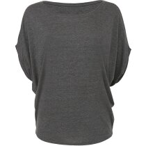 Camiseta ligera mangas Dolman de mujer gris oscuro Camiseta ligera mangas Dolman de mujer gris oscuro