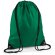 Bolsa mochila con cuerdas de poliéster impermeable Kelly verde