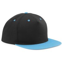 Gorra estilo snapback de 5 Paneles personalizada negra Gorra estilo snapback de 5 Paneles personalizada negra