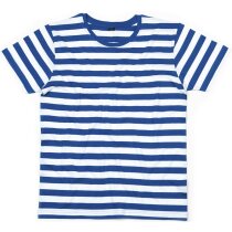 Camiseta unisex modelo a rayas negro/blanco Camiseta unisex modelo a rayas negro/blanco