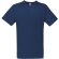 Camisetacuello en V 100% alg. 165 gr azul marino