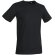 Camiseta manga corta unisex 160 gr personalizada negra