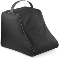 Bolsa de poliéster para botas personalizada negra Bolsa de poliéster para botas personalizada negra