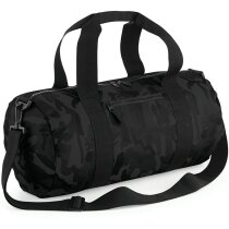 Camo Barrel Bag