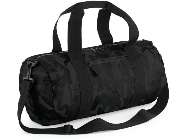 Camo Barrel Bag