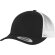 Gorra Retro Trucker vintage Negro/blanco detalle 1