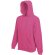 Sudadera de poliester y algodón 300 gr personalizada fucsia