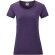 Camiseta Valueweight de mujer 160 gr Morado mezcla