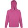 Sudadera ligera con capucha personalizada fucsia