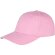 Gorra de alta calidad en algodón de 300 gr personalizada rosa claro