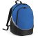 Mochila deportiva colores combinados azul royal personalizado