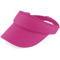 Visera para deportistas en poliester algodón personalizada blanca Visera para deportistas en poliester algodón personalizada blanca