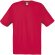 Camiseta básica 145 gr unisex personalizada roja