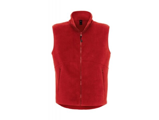 Chaleco polar Traveller sin mangas con cremallera y bolsillos Marino detalle 1