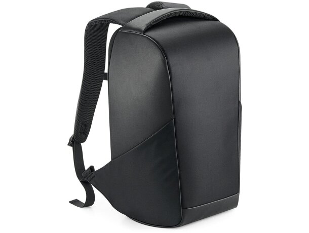 Mochila para portátil XL de poliéster Negro detalle 8