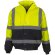 Chaqueta&nbsp;de&nbsp;alta visibilidad&nbsp;personalizada poliéster fluo orange