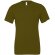 Camisetas manga corta unisex algodón ring-spun 142 g/m2 Verde militar