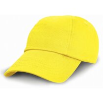 Gorra para niños tipo baseball de 6 paneles personalizada blanca Gorra para niños tipo baseball de 6 paneles personalizada blanca
