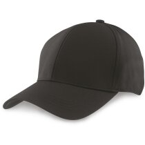 Gorra especial en soft shell de 6 Paneles personalizada negra Gorra especial en soft shell de 6 Paneles personalizada negra