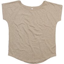 Camiseta holgada mujer M91 de algodón ring-spun orgánico 125