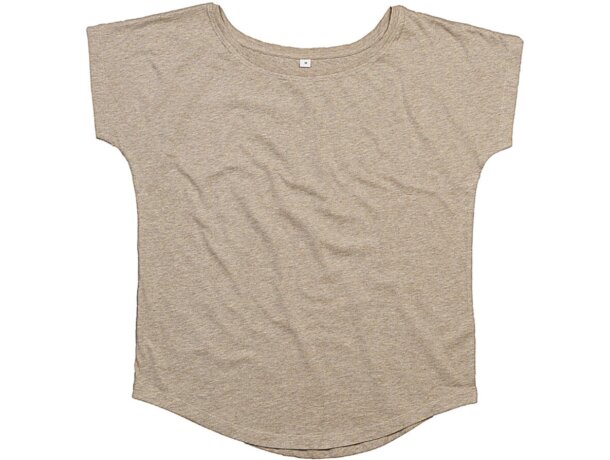 Camisetas publicitarias Mantis M91 mujer algodón orgánico Paramedico verde detalle 5